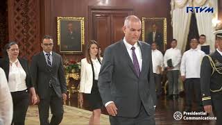 Presentation of Credentials of Resident Ambassadors Designate of Israel 8/31/2018