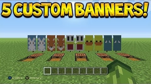 5 Awesome Custom Animal Banner Designs Tutorial In Minecraft Console Edition