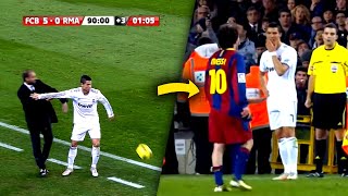 The Day Lionel Messi Took Revenge On Cristiano Ronaldo 