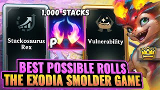 Download Lagu Stackosaurus Rex: 1000 Stacks Vulnerability High Roll - Thanos Smolder Build | League Arena Gameplay MP3 Download Lagu Stackosaurus Rex: 1000 Stacks Vulnerability High Roll - Thanos Smolder Build | League Arena Gameplay MP3