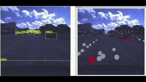 Radar Dynamic Object and Camera Detection Fusion Video Demonstration