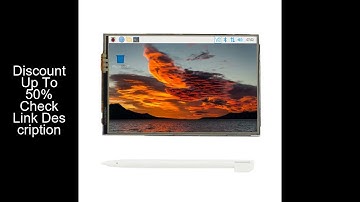 3.5 Inch Touch Screen for Raspberry Pi 480x320 LCD SPI Interface 5 / 50 FPS TFT Display Module for P