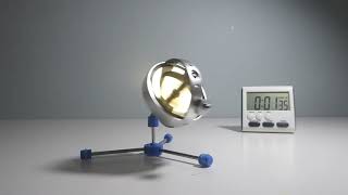 Gyroscope Rising Experiment: 7.32 g or 4.86 % Weight & Tape Friction Added (SEE DESCRIPTION) (1)