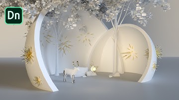 Adobe Dimension 3.2  | Tutorial Part 1| Scene setup and adding materials