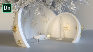 Adobe Dimension 3.2  | Tutorial Part 1| Scene setup and adding materials