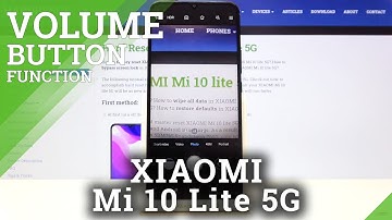 How to Change Volume Button Function in XIAOMI Mi 10 Lite 5G – Find Volume button Settings