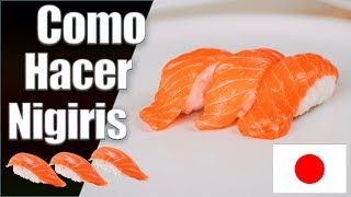 Como Hacer Nigiris de Salmón | Juan Pedro Cocina sushi - YouTube