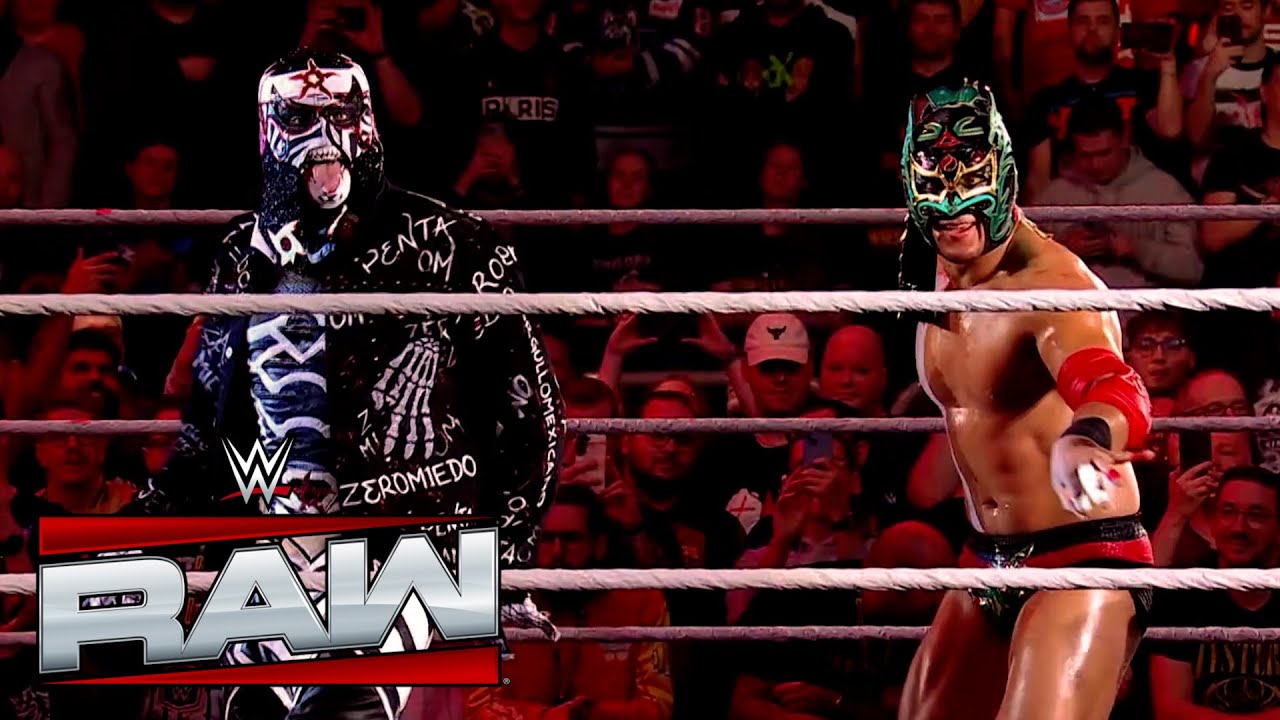 Выход Пенты и Драгона Ли на ринг: шоу WWE Raw в Дюссельдорфе, Германия, 12 января 2026 года.