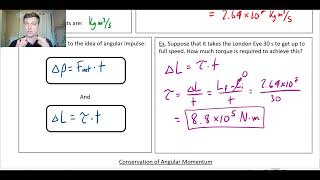 Physics 1 - 8.3 Angular Momentum and Rotational Energy