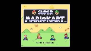 Super Mario Kart (SNES/SFC) - BGM 29: Vanilla Lake Track Theme