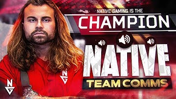 How It Sounds Winning In ALGS | Native Apex Voice Comms