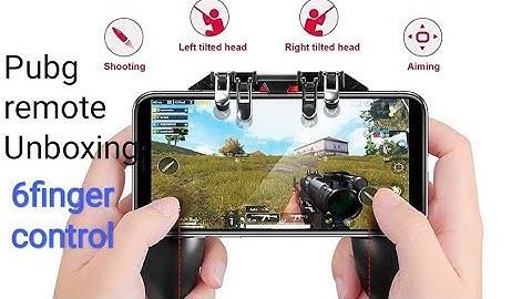 Pubg remote grip||Zx CREATIVE AK66 Mobile Game Controller with Triggers, PUBG Mobile #shorts #6finge