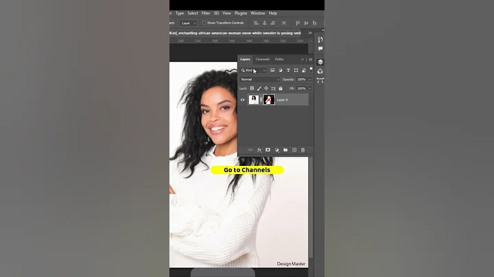The Best Way to Select Hair - Short Photoshop Tutorial
