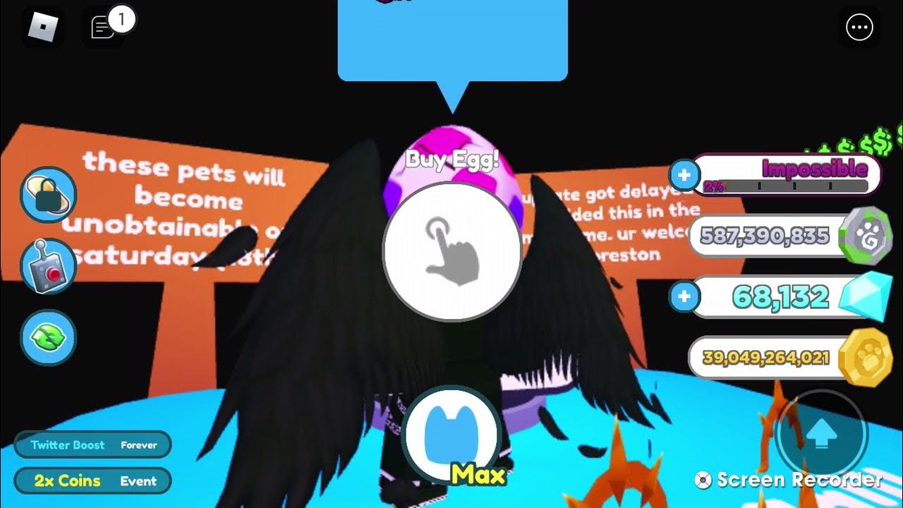 How to get the *NEW* POG CAT!! In pet simulator x YouTube