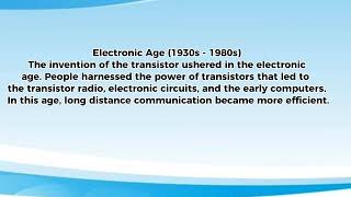 Assignment 3: Video Project- Evolution of Media