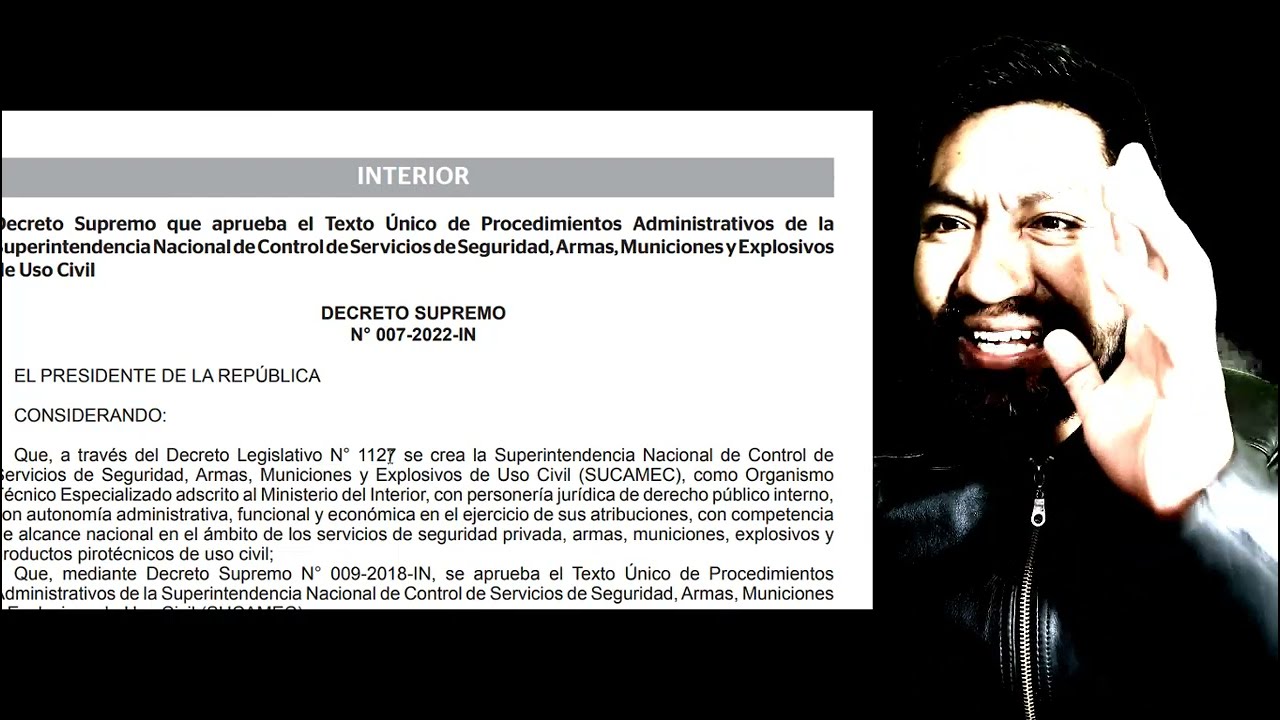 Autorización excepcional de #explosivos  #reinfo - carnet de manipulador de explosivos - SUCAMEC