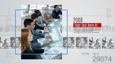 History Photo Slideshow | After Effects Template | Video Displays