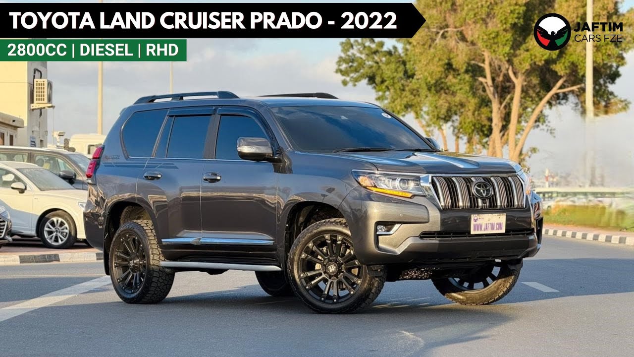 Toyota Land Cruiser Prado 2022 Grey | RHD | Full Specs, Features & Walkaround