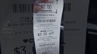 #CVS #receipt #shorts