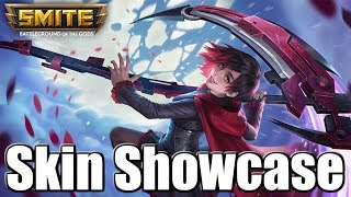 SMITE: Classic Ruby Rose Thanatos -  Abilities, Voice Pack, Recall, & Special Emote