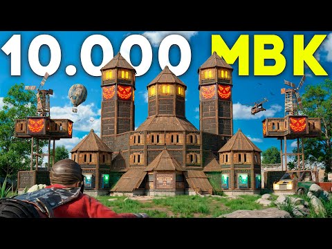 10,000 HQM! THE MOST IMPENETRABLE HQM FORTRESS in RUST