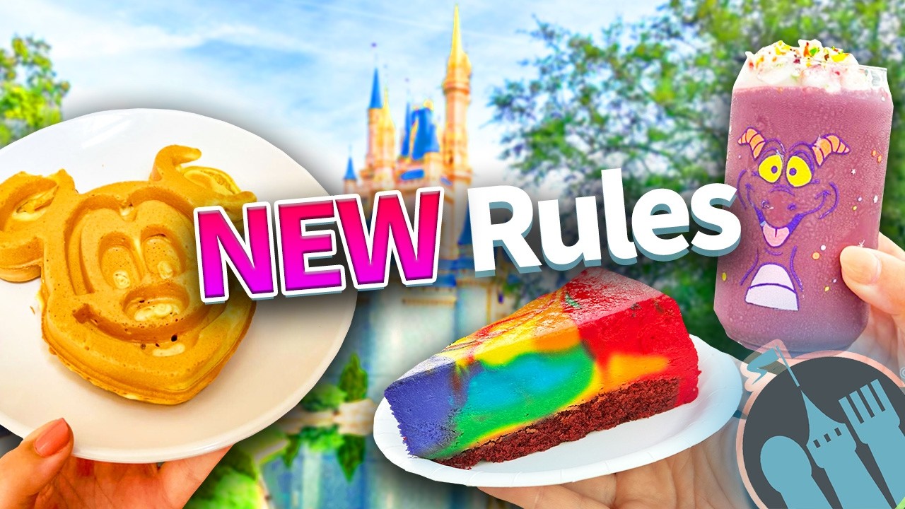 NEW RULES for Disney World Snacks - YouTube