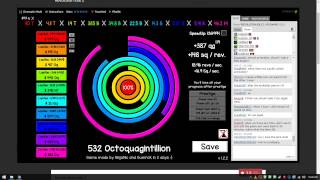 Revolution Idle 2 - My light green ring goes backwards! Using Circles To Make Large Numbers In Revolution Idle