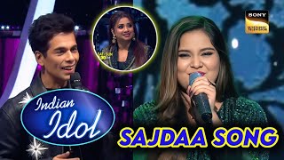 Sajdaa Song  Sneha Shankar New Performance  Karan Johar  Semi Final  Indian Idol 15 New Promo