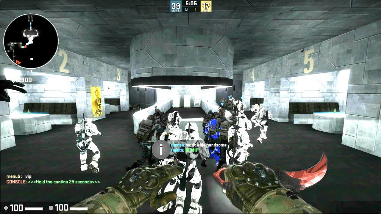CS:GO - Zombie Escape Mod - ze_death_star_escape - GFL Server - YouTube