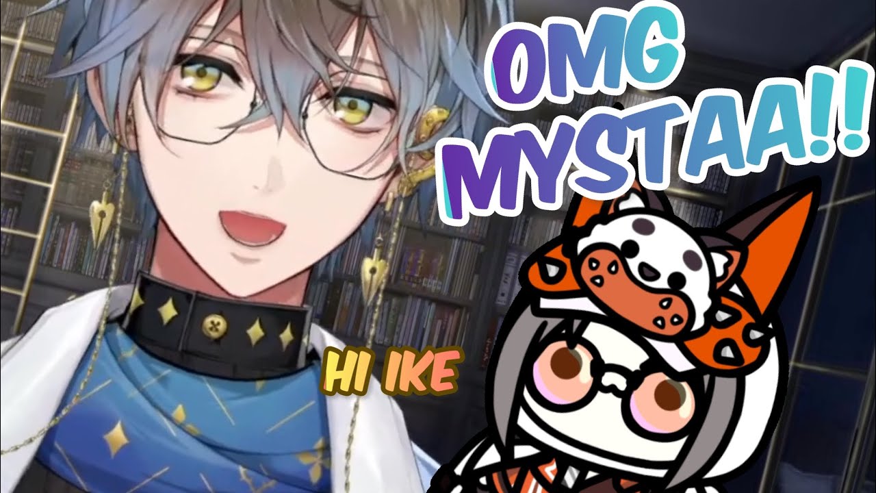 When Ike saw Mysta in the chat