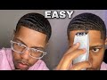 How To Give Yourself A Line Up (Easy) Tutorial ✂️( shape up, edge up, hairline )