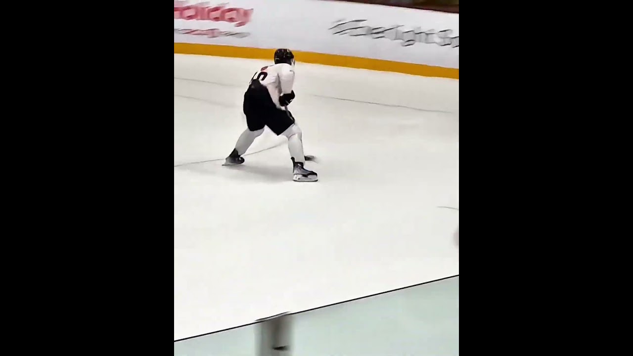 Sacha Boisvert 🚨 Chicago Blackhawks 1st-Round Pick Stopped on Breakaway