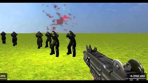 FPS Creator X10 Sci-Fi Character Juggernaut Vickers Assault Converted to GameGuru