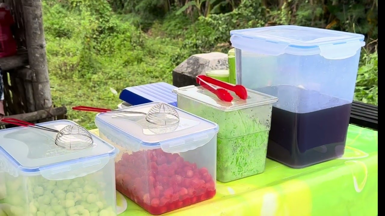 AKTIFITAS RUTIN NEK BULAN RAMADHAN,BAKULAN ES BUAH 👌‼️