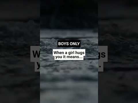 When A Girl Hugs You It Means Shorts