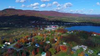 Fall Foliage Video of the Village of Island Pond, Vermont