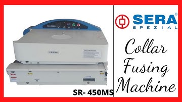 SERA SR 450MS Collar Fusing Machine