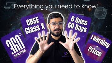 All about 360° Maths | Class 10th CBSE | Boards 2026 | 60 Days Video Series | Jinu Bhaiya