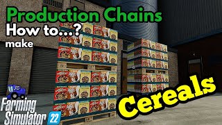 Production Chains - How to....? make Cereals - FS22 Farming Simulator 22 Xbox series S