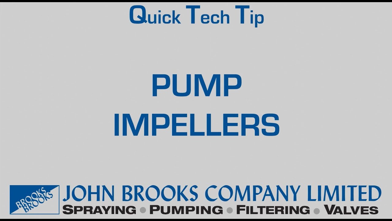 Pump Impellers by John Brooks Company YouTube