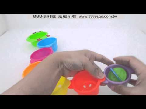 彩虹Rainbow 小蛇扭扭杯疊疊樂(也可當洗澡玩具)【888便利購】文具批發、玩具批發