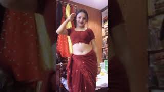 Bandh Mere Pairo Mein By Nepali Beauty In Saree