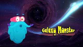 Agujero negro cósmico - Galaxy Monster |  Dibujos Animados