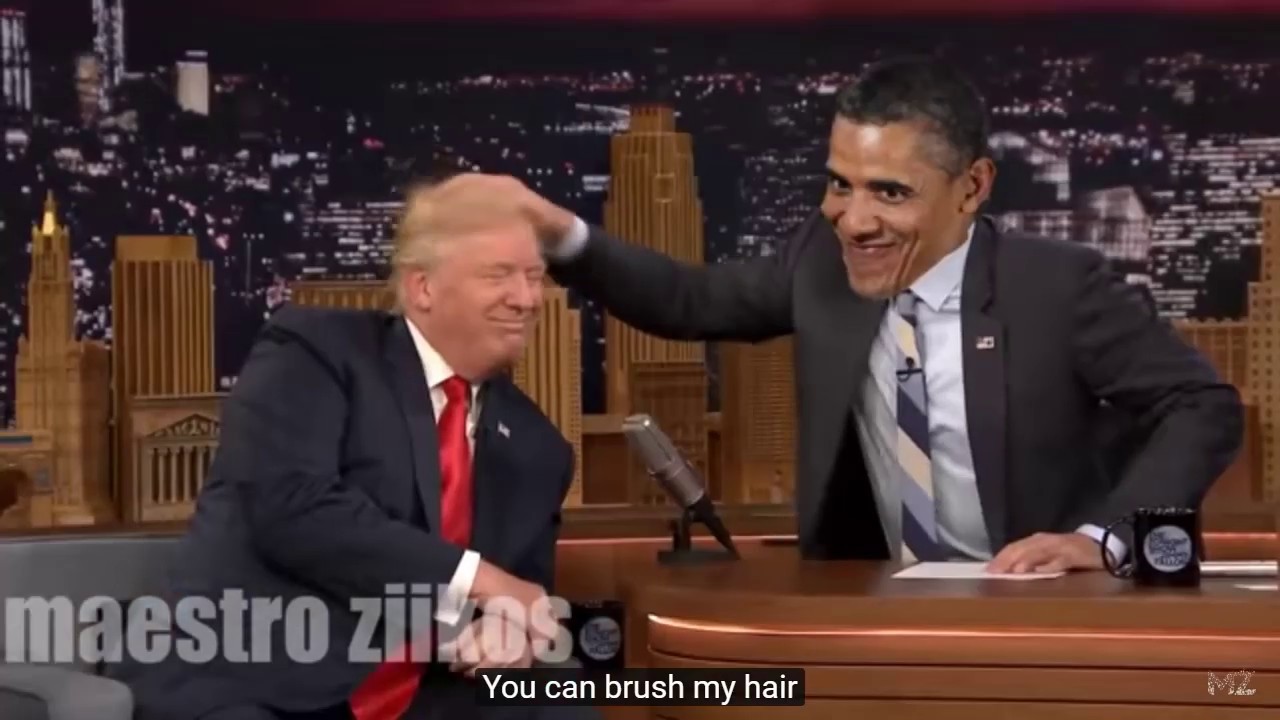 Obama And Trump Sing Barbie Girl