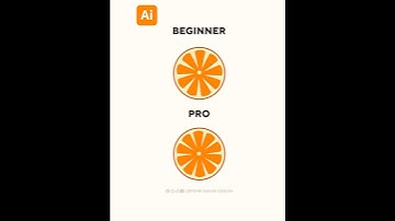 Adobe Illustrator 2025 - Tips for creating orange vectors using the Repeat tool #SepehrSafariDesign