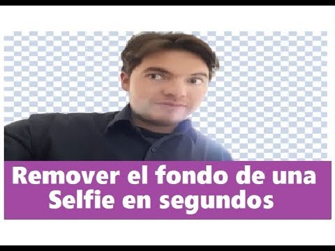 Como remover fondo selfie en segundos/Remover fondo selfie online/Quitar fondo selfie en segundos