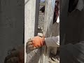 How to install a 4-inch brick door frame, wall joint #construction #hardworkworks #excellentwork