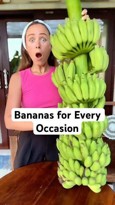 I Didn’t Know Bananas Came for Every Occasion: Recipes and Life Hacks #ExoticFruits #TropicalFruits