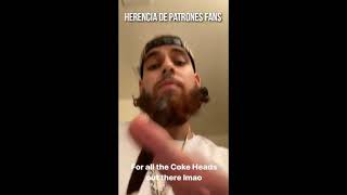 Herencia de Patrones - Dinero Recio Show new song (Burberry)