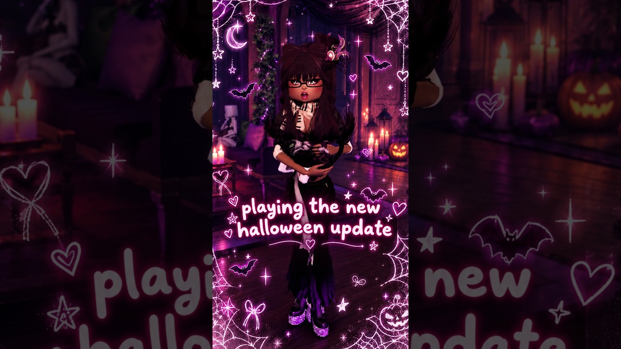 Playing the NEW Halloween Update in Dress to Impress 🎃 - YouTube